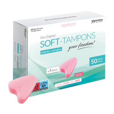 Zachte Tampons Mini - 50 Stuks