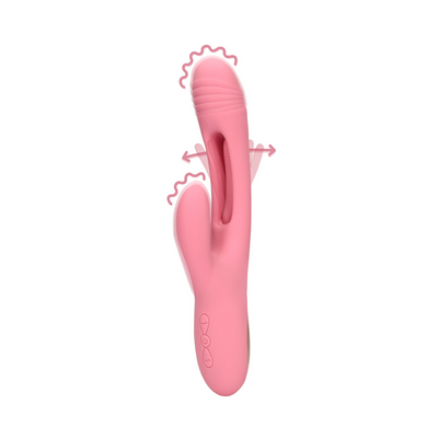 Flapperende G-Spot Rabbit Vibrator - Roze Arabesque