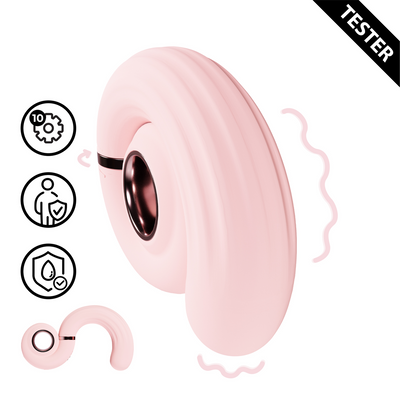 Tourner - Vibrerende Swirl - Roze - Tester