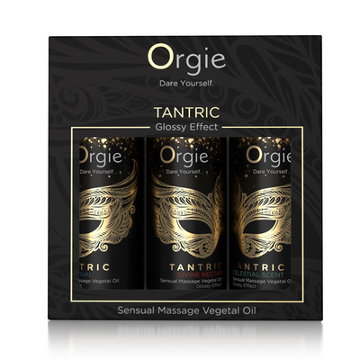 Tantric - Sensuele Massageolie Set - Mini Formaat