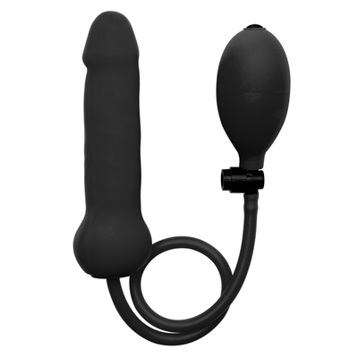 Opblaasbare Siliconen Dong