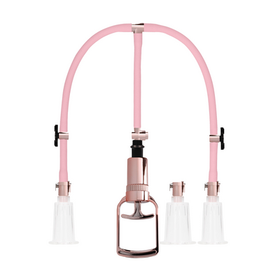 Clitorale  Tepelpomp Set Middel - Groot