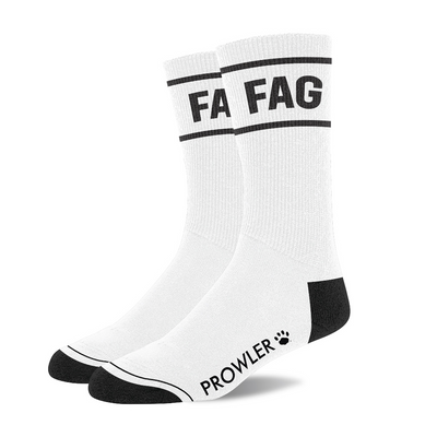 Fag Sokken - Wit/Zwart