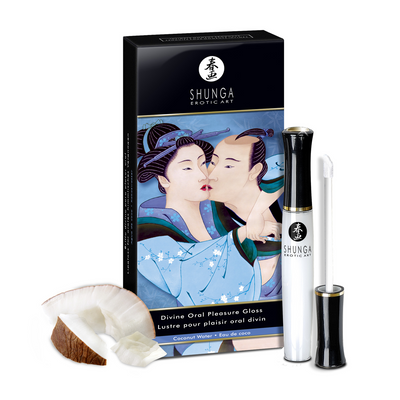 Divine Oral Lipgloss - Kokoswater - 0,33 fl oz / 10 ml